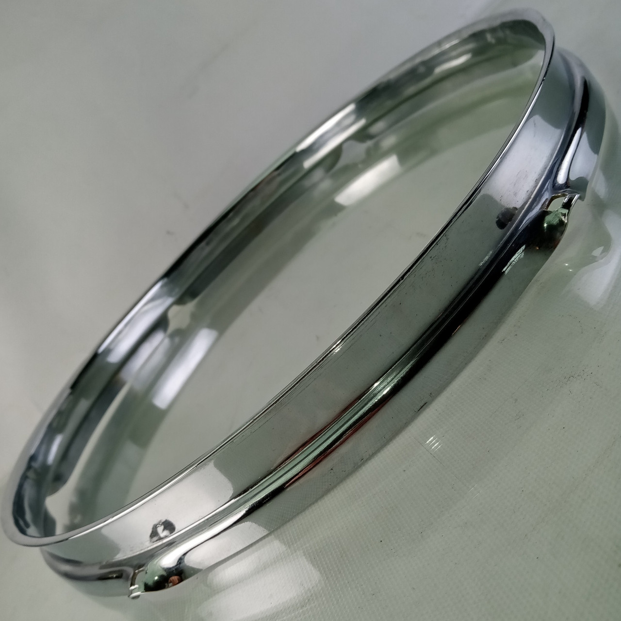 Rogers 13"Tall-Boy Tom Drum Rim/Hoop Holiday Cleveland Vintage 60s Triple-Flange — main photograph