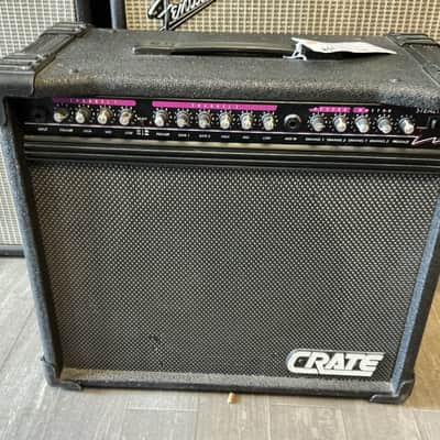 Crate Stealth 50 Model GT-50 2-Channel 50-Watt 1x12" Guitar Combo 1990s - Black used image 1