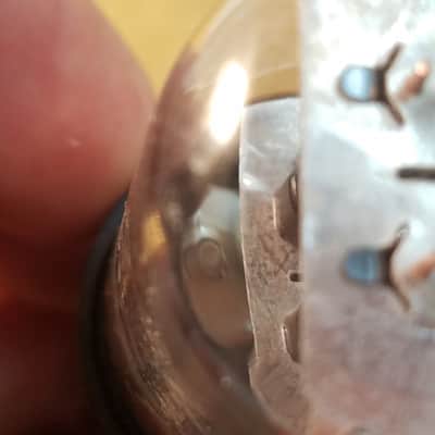 Sylvania Matched Pair (2) 6SN7GT tNOS AT1000 TESTED Vacuum Tubes T3 Tall Boy 2-hole black in-facing T plates dual triode 1949-1953 image 19