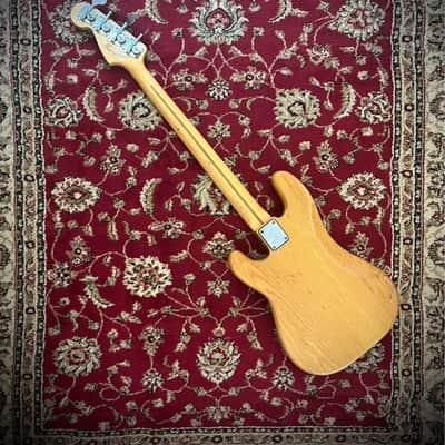 1977 Fender Precision Bass with Maple Fretboard - Natural Finish image 6