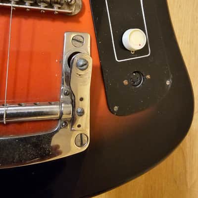Formanta USSR Soviet Electric Guitar With Fuzz Vintage image 8