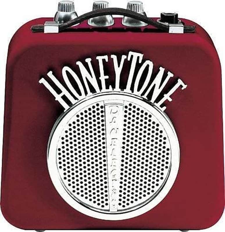 Danelectro Honeytone Mini Amp 2010s - burgundy image 1