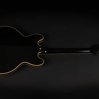 2021 Gibson Custom Shop '64 Trini Lopez Standard Reissue ES-335 - Ebony VOS | USA Semi-Hollow Vintage Diamond F Holes Firebird Headstock | CoA OHSC image 10