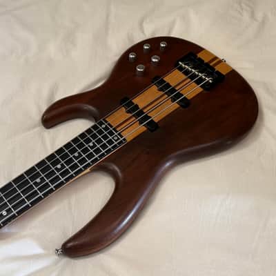 Carvin LB-75W Five String Bass - Claro Walnut - Made in USA - Free Pro Setup image 6