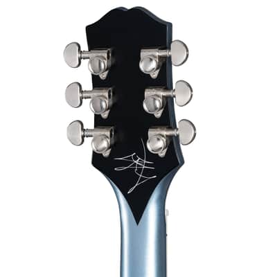Epiphone Jared James Nichols Signature "Blues Power" Les Paul Custom w/ Seymour Duncan Pickup and EpiLite Case - Aged Pelham Blue image 16