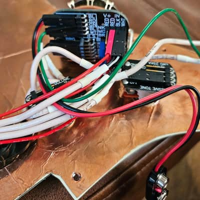 Left-Handed EMG SA Loaded Strat Pickguard - Solderless / Tested image 9