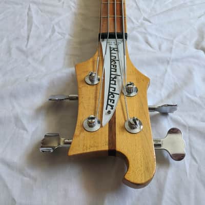 1973 Rickenbacker 4001 Bass Mapleglo w/OHSC- Great Setup image 2