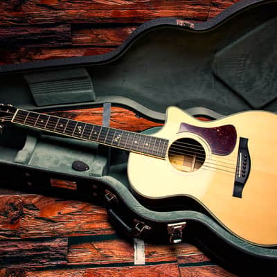 Eastman AC308CE-LTD Slot-Head Compact Grand Auditorium Acoustic Electric image 2