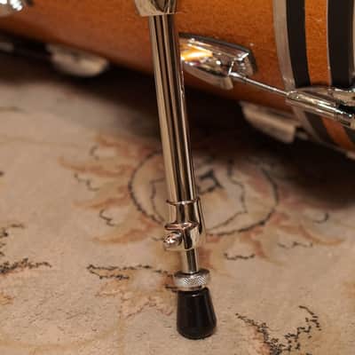 Ludwig 13/16/22" Classic Maple Fab Drum Set - Gold Sparkle image 7