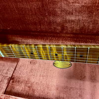 Fender Stratocaster, Limited Edition, Journeyman Relic, Closet Classic Hardware, Roasted 3A Flame Maple Neck, 1958 - Chocolate 3-Colour Sunburst image 13