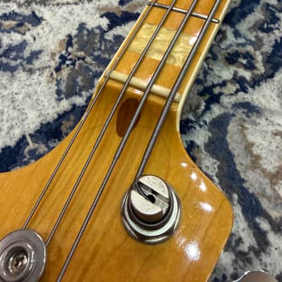 Used Moon Bass JB-4 Marcus Miller Tribute Sadowsky mod - Clear finish image 4