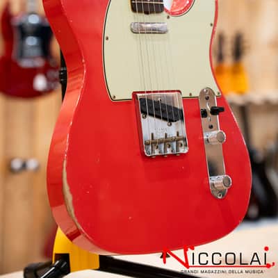 Fender Custom 1964 Telecaster Relic Aged Fiesta Red image 2