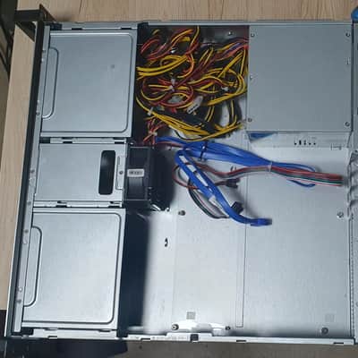 Empty Server rack -2U CHENBRO RM 24200 low profile case + 600W power supply image 2