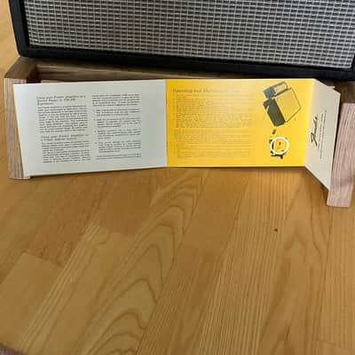 Fender Fender AA964 Princeton Non-Reverb  1966 - Black Tolex image 23