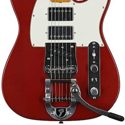 Fender Stories Collection Mike Campbell Red Dog Telecaster Electric Guitar. Maple Fingerboard, Red Dog Red image 4