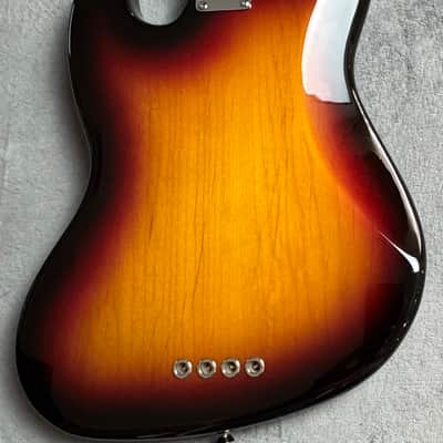 Fender American Series Jazz Bass USA – 3-Color Sunburst – Rosewood – Fender Hard Case image 10