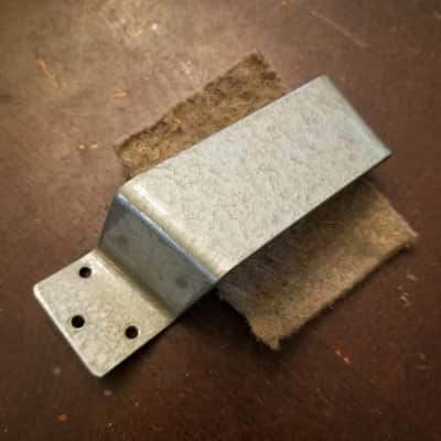Shure HOLDER storage mounting bracket set for CR80 CR81 harp mic 1950 felt lined steel image 3