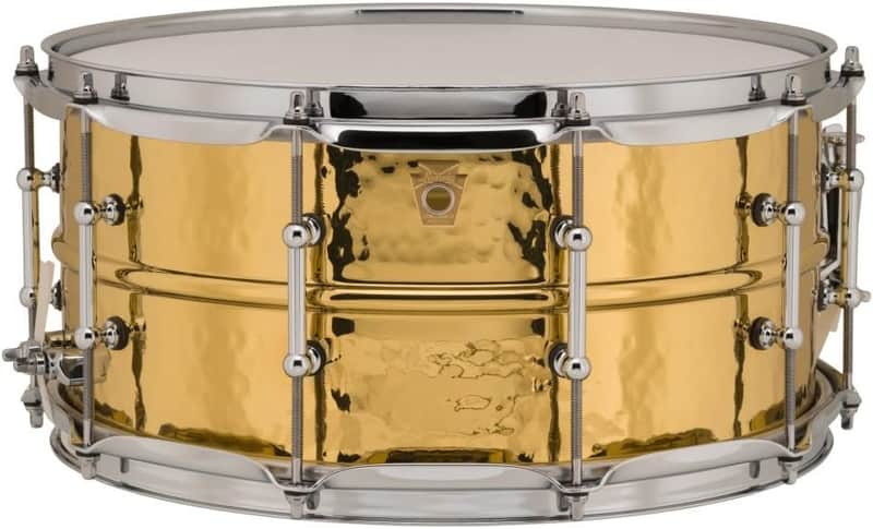 Ludwig Supraphonic Snare Drum Brass 6.5x14" (LB422BKT) image 1