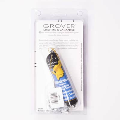 Grover 406C6 Mid-Size Locking Rotomatic Guitar Tuners 6 In line Chrome image 2