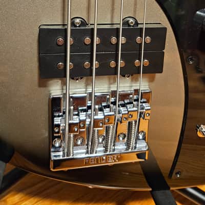 2022 Fender Player Plus Active Meteora Bass Silverburst image 4
