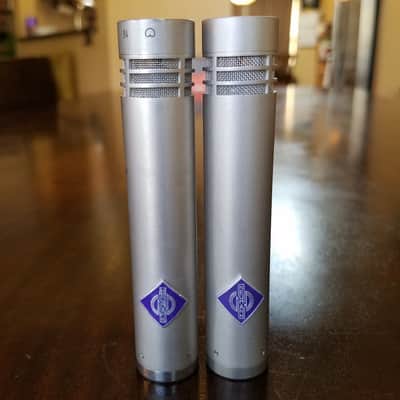 Neumann Pair Of KM 84 I Condenser Microphones W/Case KMi KM84 KM-84 KM-84i K84 kk84 image 2