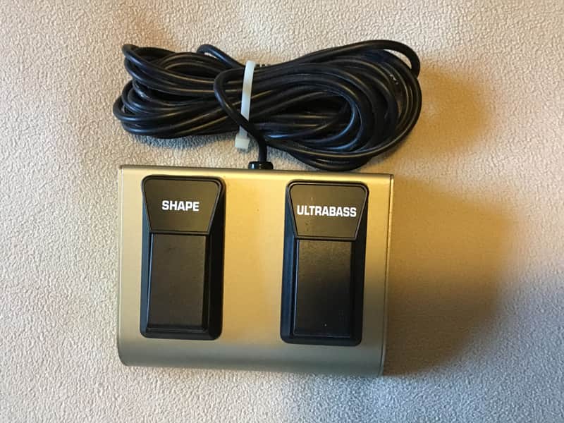 Behringer Bass amp- combo amp- dual footswitch 2010s Gold&black image 1