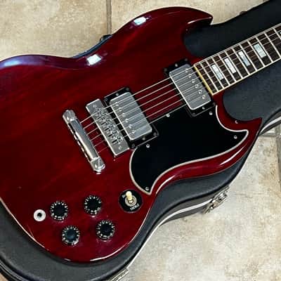 1976 Gibson SG Standard Cherry red with case image 1