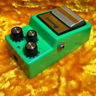 Ibanez TS9 Tube Screamer (Black Label) 1982 - Green JRC4558D image 3