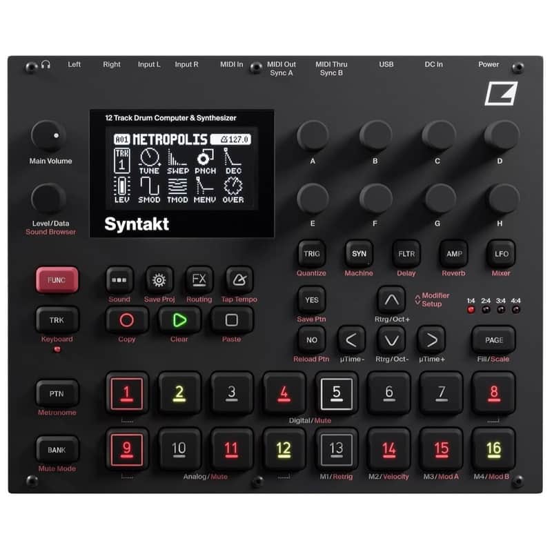 Elektron Syntakt Drum Computer and Synthesizer, Open Box (Like New) image 1