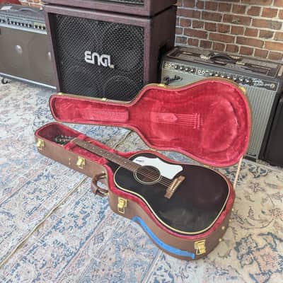 Used Gibson 2022 J-45 60s Original Acoustic/Electric Guitar - Ebony w/OHSC image 11