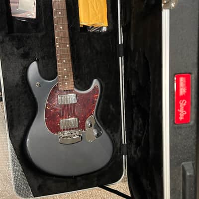 Ernie Ball Music Man StingRay Guitar - Charcoal Frost - Rosewood Fretboard - EBMM So NICE! image 2
