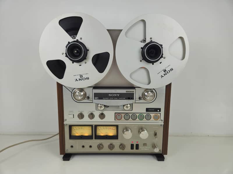 Sony - TC-766-2 - 19/38 cms  - Stereo Tape Deck - 2 Track HS - Serviced/Recapped image 1