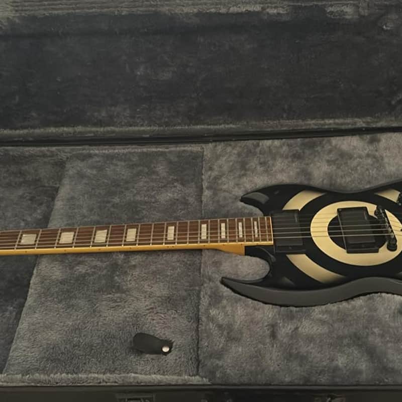 2009 – 2014 Epiphone Zakk Wylde Signature ZV Custom Black and …