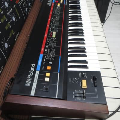 Roland Juno-60 with Tubbutec midi + controller + hardcase, FULLY RESTORED, MINT! image 8