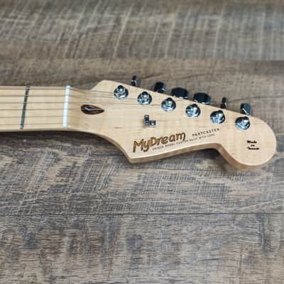 MyDream Partcaster Custom Built - Stratelectro Sonic Blue Lipstick image 6