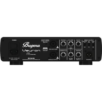 Bugera Veyron M BV1001M 2000W Ultra-Compact Class-D Bass Amplifier with MOSFET Preamp, Compressor and DYNAMIZER Technology image 2