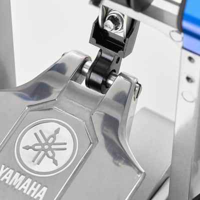 Yamaha FP9-C Chain Drive Single Bass Drum Pedal 2020s - Chrome / Blue image 3