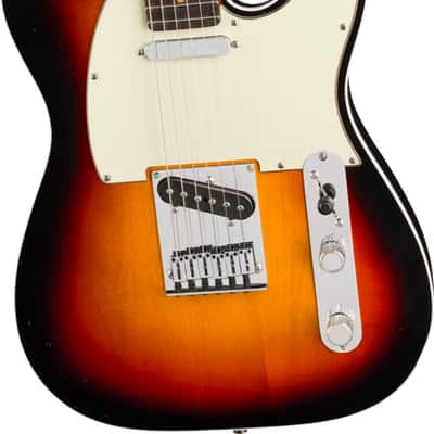 Fender American Ultra Luxe Vintage '60s Custom Telecaster Electric Guitar. Rosewood Fingerboard, 3-Color Sunburst image 4