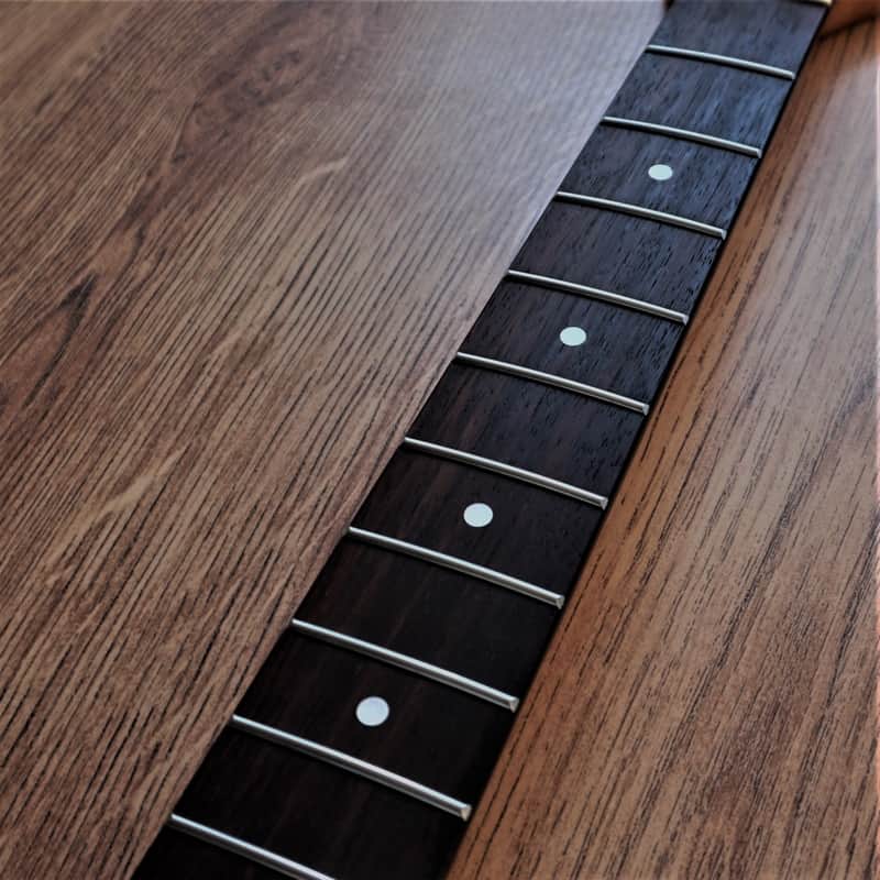 Immagine Stratocaster Roasted Maple and Rosewood Vintage Guitar Neck Nitro Satin 21 Fret Stainless Steel - Stainless Steel - Nitro Satin - 1