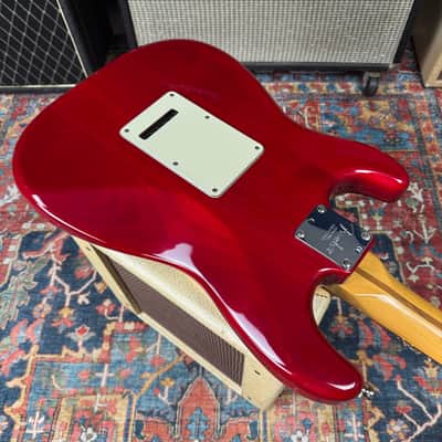 1998 Fender American Deluxe HSS Stratocaster w/Roller Nut & HSC image 12