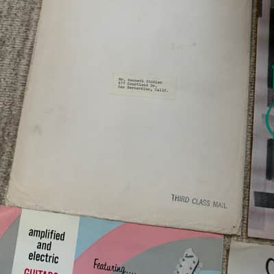 1964 1965 1966 Valco Supro National Catalog Price List Envelope Case Candy image 2
