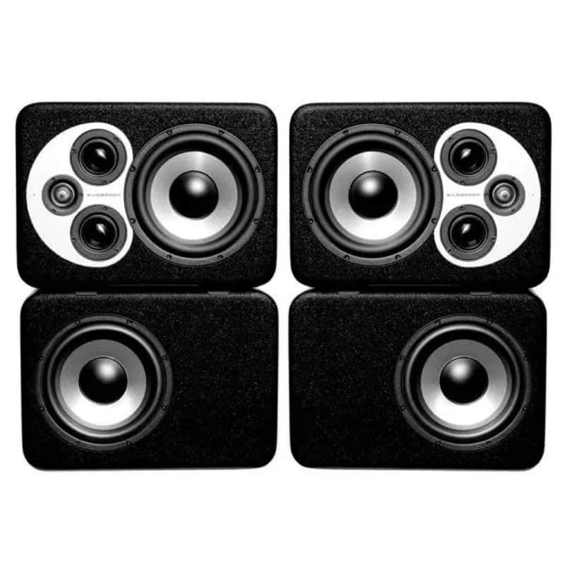 Barefoot Sound MicroStack 45 Active Studio Monitor System - Pair 2019 - Present - Black image 1
