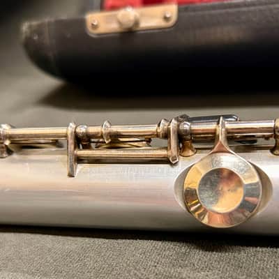 Uebel Aluminum “Cigar” Unibody Flute 1970’s - Aluminum w/ Silver Plated Keys & Headjoint image 8