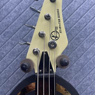 Kay Starter Series Bass Vintage White Cream Short Scale image 10