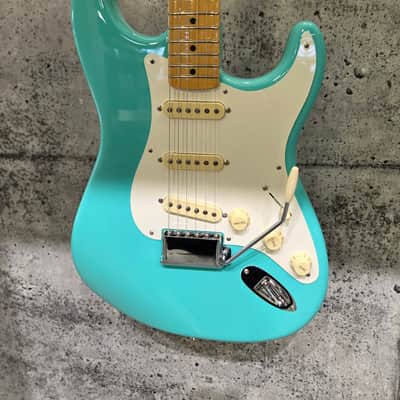 Fender American Vintage II 1957 Stratocaster Electric Guitar  2023 - Sea Foam Green image 2