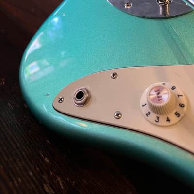 Fender American Professional II Jazzmaster with Maple Fretboard 2020 - Present - Mystic Surf Green image 6
