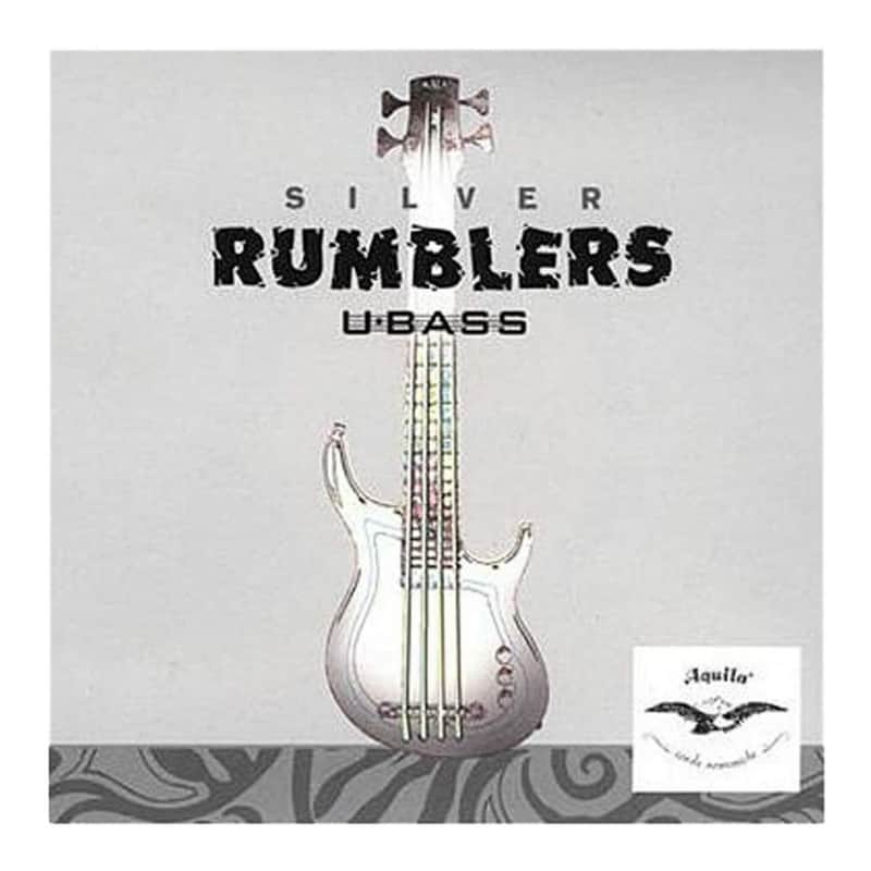 U-BASS Aquila Silver Rumbler Strings image 1
