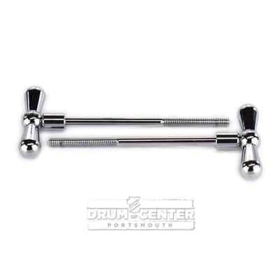 Rogers Bow Tie Bass Drum T-rods 2pack image 2