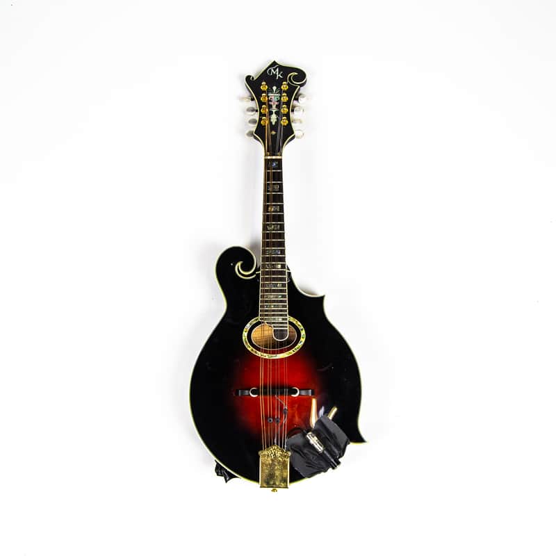 Michael Kelly F Style Mandolin Owned by Matt Freeman Of Rancid image 1