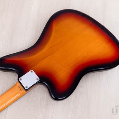 1997 Fender Jazzmaster ‘62 Vintage Reissue JM66-80 Sunburst, Japan CIJ image 14